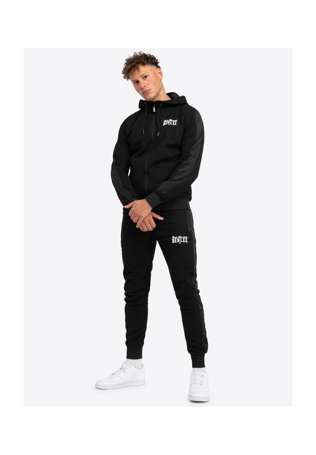 Облегающий спортивный костюм с капюшоном hackberry Benlee, черный
Облегающий спортивный костюм с капюшоном hackberry Benlee, черный