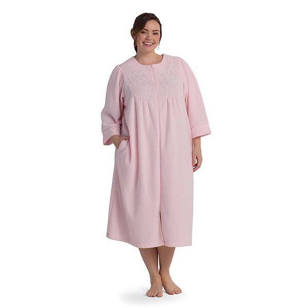 Плюс сайз халат с махровой спинкой Miss Elaine Essentials, Pink
Плюс сайз халат с махровой спинкой Miss Elaine Essentials, Pink