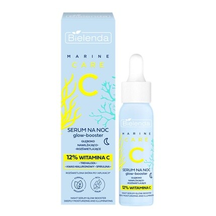 Marine Care C Serum Увлажняющая и осветляющая ночная сыворотка 30 мл Bielenda
Marine Care C Serum Увлажняющая и осветляющая ночная сыворотка 30 мл Bielenda