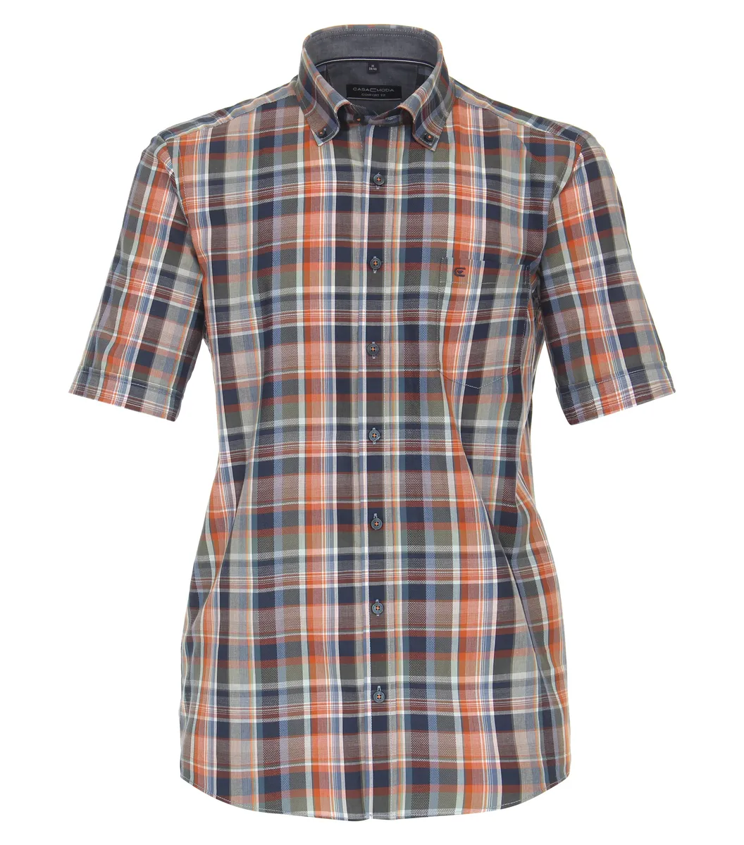 Рубашка CASAMODA с короткими рукавами "Повседневная рубашка CASAMODA с короткими рукавами в клетку ", цвет Orange
Рубашка CASAMODA с короткими рукавами "Повседневная рубашка CASAMODA с короткими рукавами в клетку ", цвет Orange