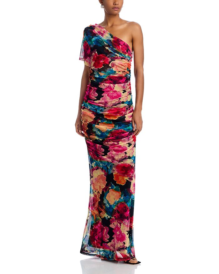 Платье Rosario на одно плечо Black Halo, мультиколор
Платье Rosario на одно плечо Black Halo, мультиколор