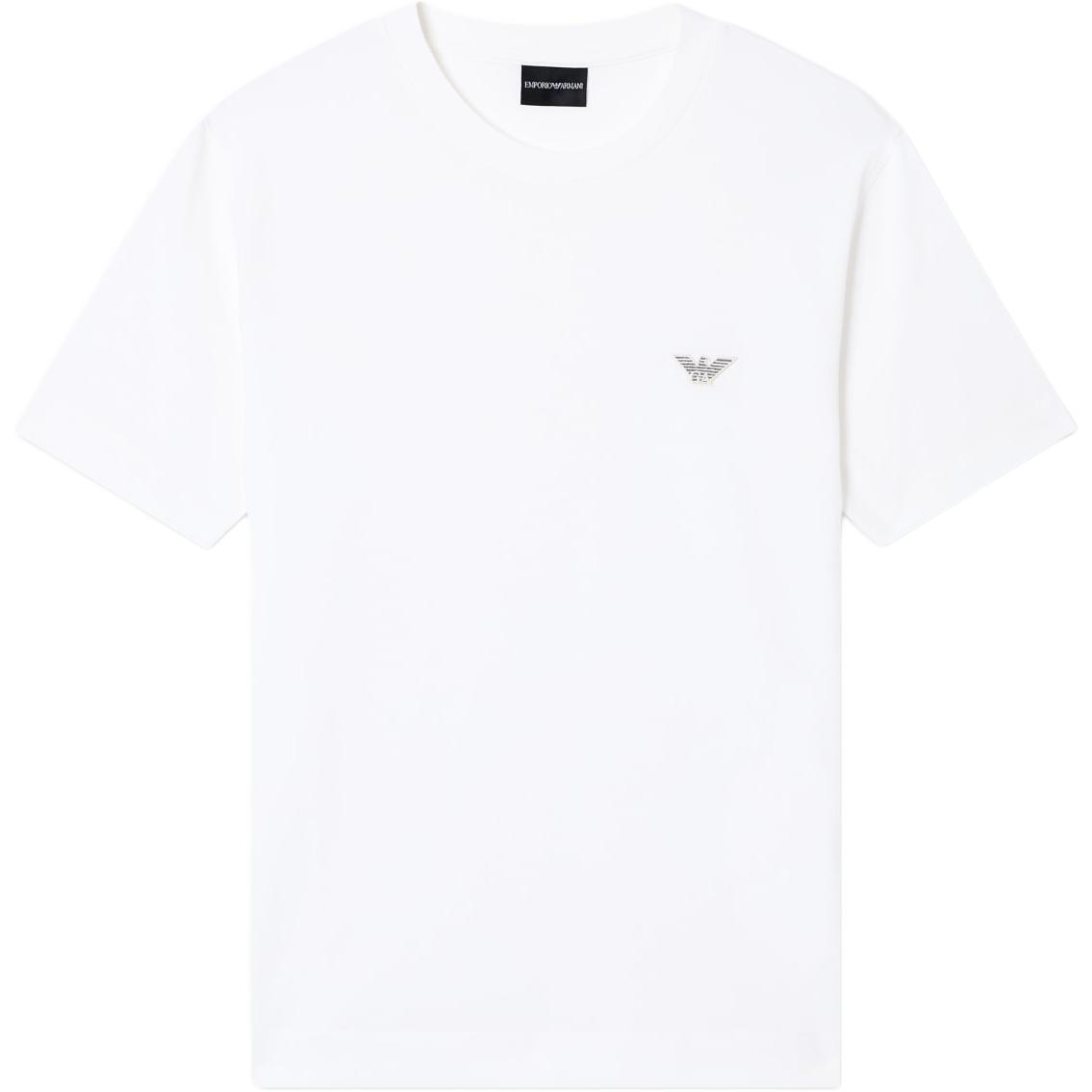 EMPORIO ARMANI Футболка мужская белая с круглым вырезом средней плотности, Белый, EMPORIO ARMANI Футболка мужская белая с круглым вырезом средней плотности
EMPORIO ARMANI Футболка мужская белая с круглым вырезом средней плотности, Белый, EMPORIO ARMANI Футболка мужская белая с круглым вырезом средней плотности