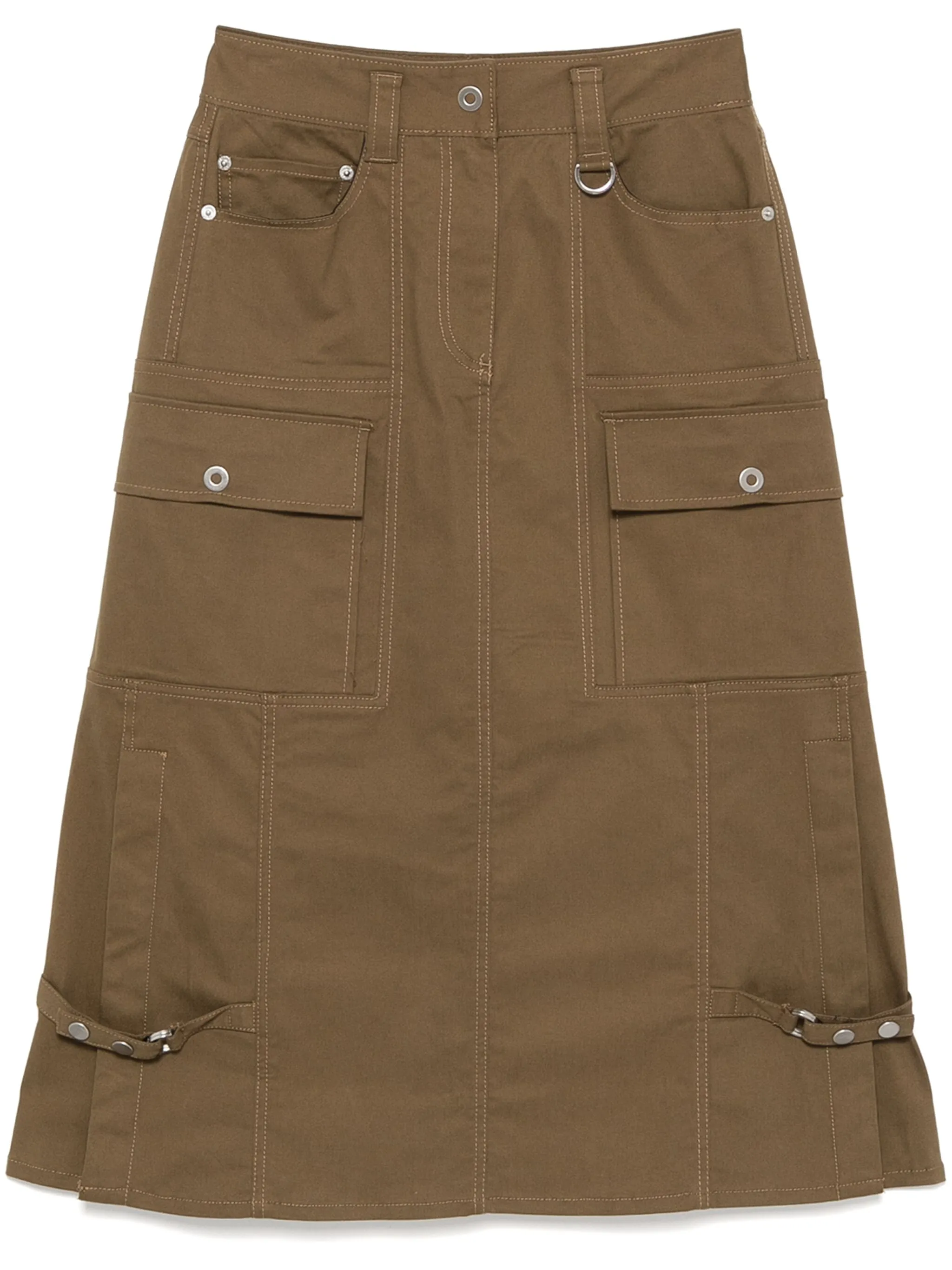 Юбка прямого кроя с декоративными пуговицами 3.1 Phillip Lim, коричневый
Юбка прямого кроя с декоративными пуговицами 3.1 Phillip Lim, коричневый