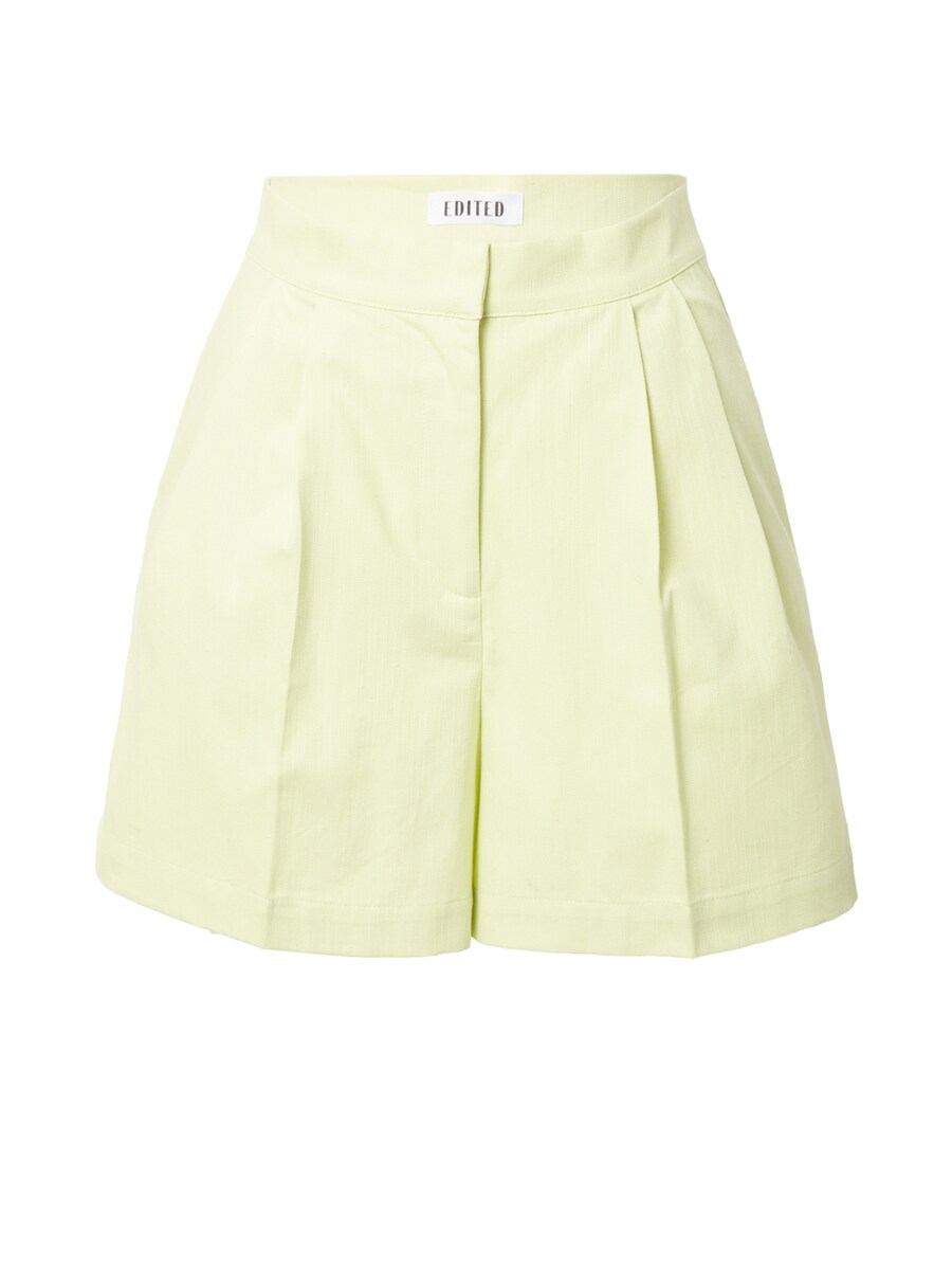 Обычные брюки со складками спереди EDITED Devyn, лаймовый
Обычные брюки со складками спереди EDITED Devyn, лаймовый