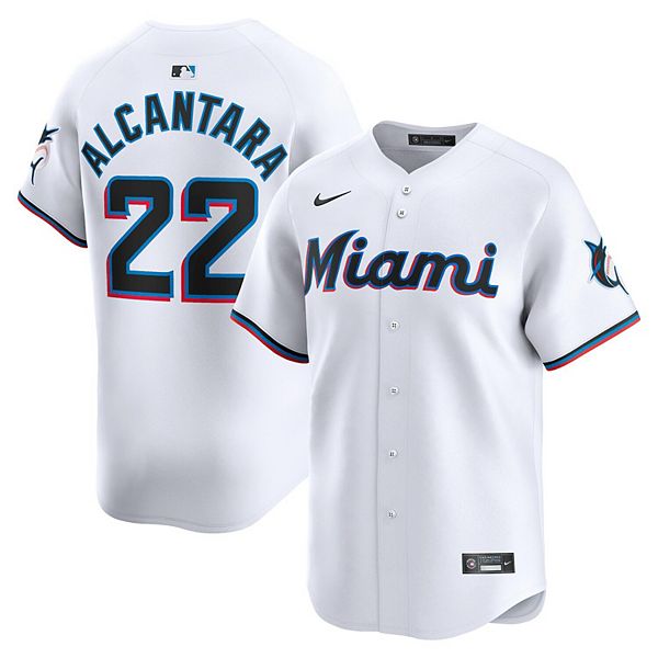 Мужская белая бейсболка Miami Marlins Home Limited Player Nike
Мужская белая бейсболка Miami Marlins Home Limited Player Nike