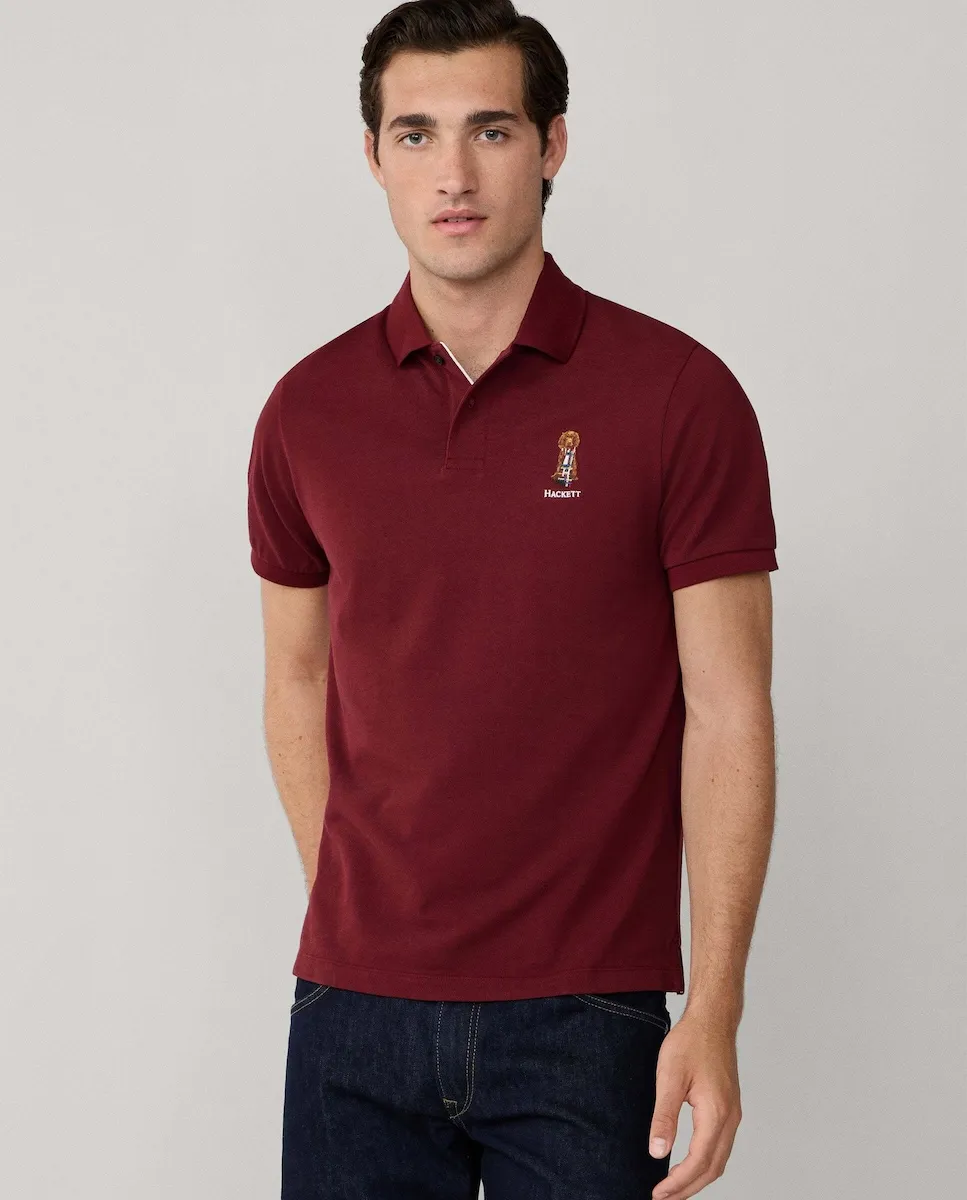 Мужское поло Harry с коротким рукавом, классическая посадка Hackett, красный
Мужское поло Harry с коротким рукавом, классическая посадка Hackett, красный