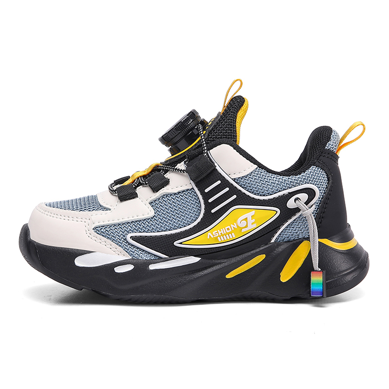 Кроссовки для бега с низким верхом, дышащие, легкие, амортизирующие, противоскользящие, износостойкие, детские Izumi Chiryū, черный/желтый
Кроссовки для бега с низким верхом, дышащие, легкие, амортизирующие, противоскользящие, износостойкие, детские Izumi Chiryū, черный/желтый