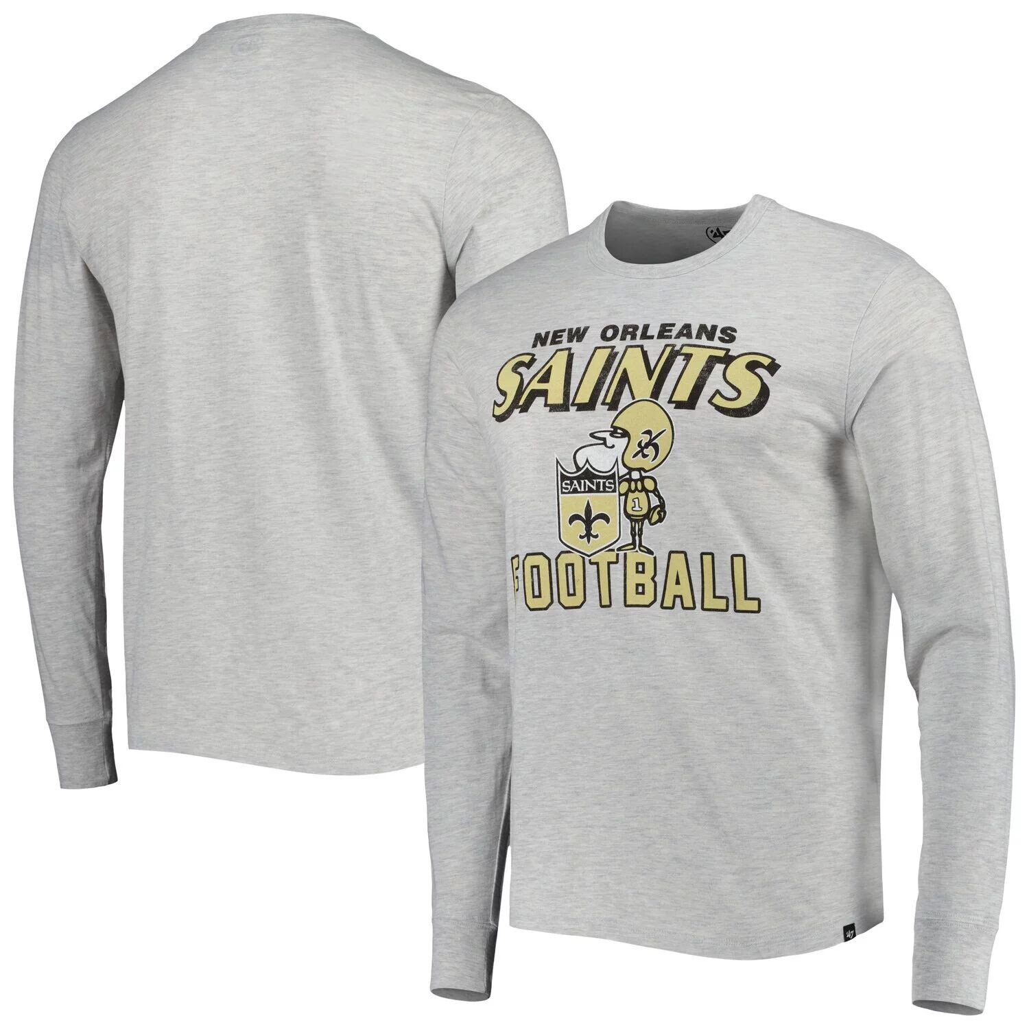 Мужская серая футболка с длинным рукавом '47 New Orleans Saints Dozer Franklin, Серый, Мужская серая футболка с длинным рукавом '47 New Orleans Saints Dozer Franklin
Мужская серая футболка с длинным рукавом '47 New Orleans Saints Dozer Franklin, Серый, Мужская серая футболка с длинным рукавом '47 New Orleans Saints Dozer Franklin