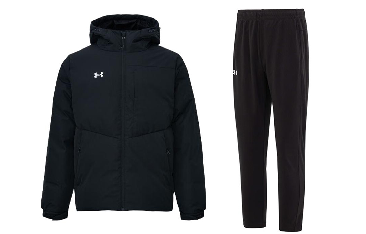 Under Armour Повседневный спортивный костюм мужской черный
Under Armour Повседневный спортивный костюм мужской черный