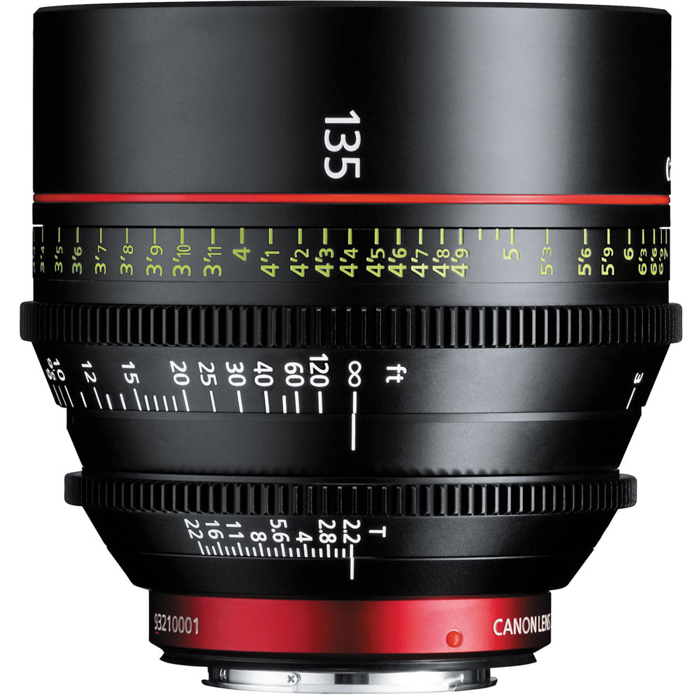 Объектив Canon CN-E 135mm T2.2 LF Cinema Prime (крепление EF)
Объектив Canon CN-E 135mm T2.2 LF Cinema Prime (крепление EF)