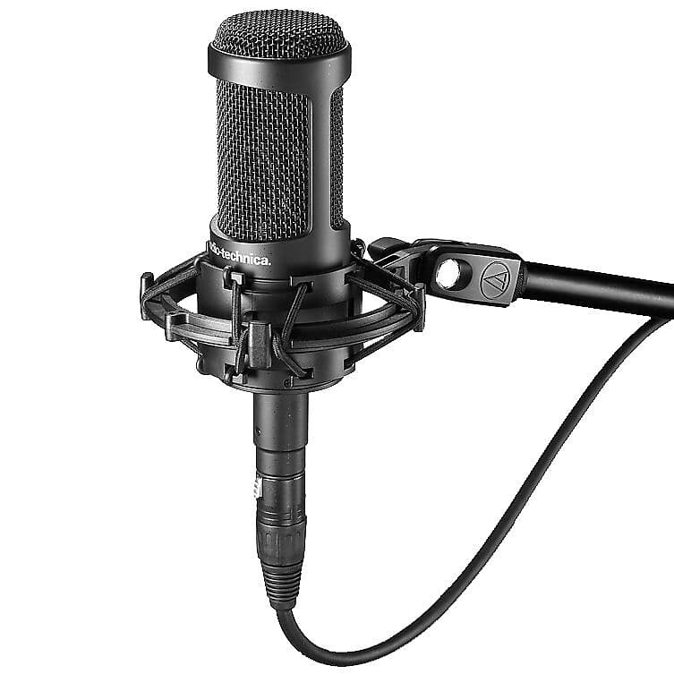 Конденсаторный микрофон Audio-Technica AT2035 Large Diaphragm Cardioid Condenser Microphone 
Конденсаторный микрофон Audio-Technica AT2035 Large Diaphragm Cardioid Condenser Microphone