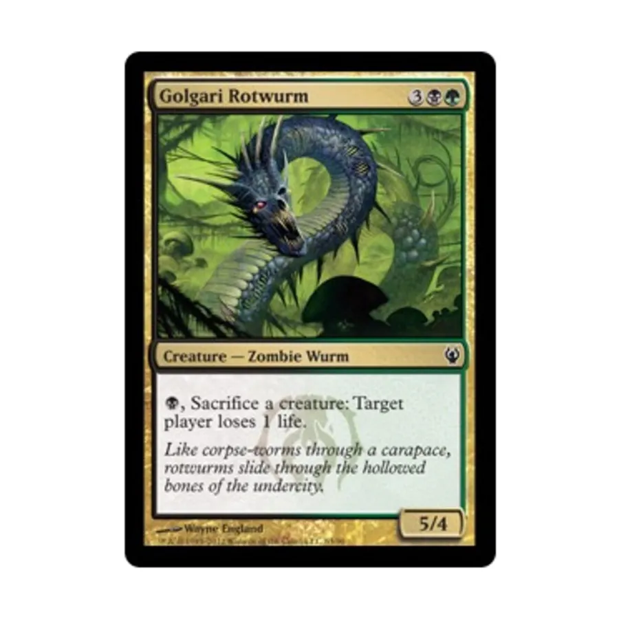 CCG Голгари Ротвурм (К), MTG - Duel Decks - Izzet vs. Golgari
CCG Голгари Ротвурм (К), MTG - Duel Decks - Izzet vs. Golgari