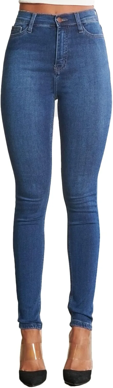 Женские джинсы скинни с эффектом винтажной стирки Vibrant
Женские джинсы скинни с эффектом винтажной стирки Vibrant