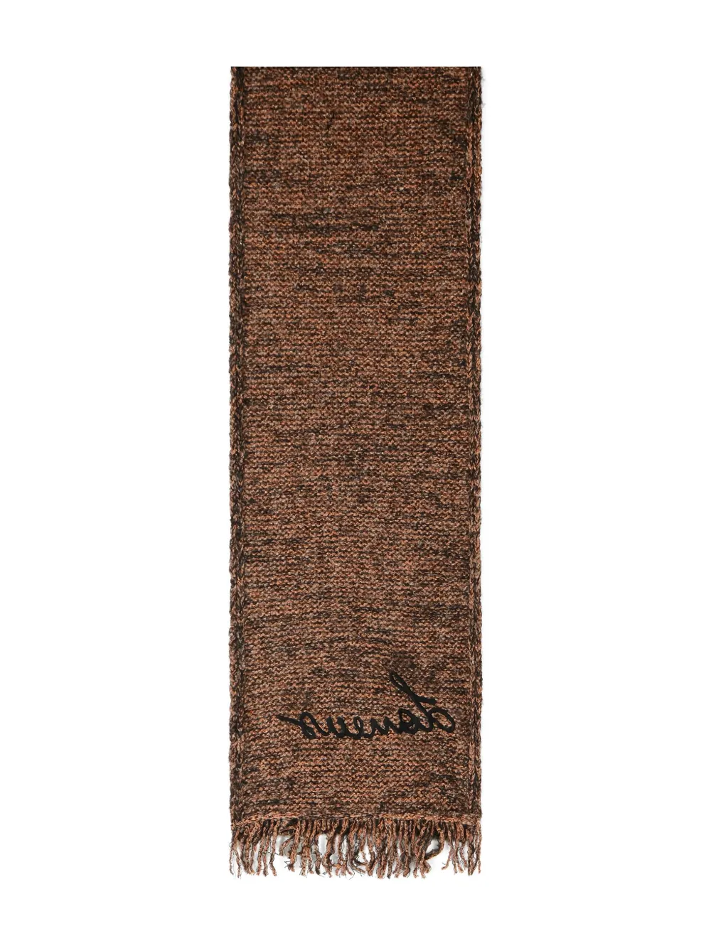 Вышитый шарф с бахромой Laneus, коричневый
Вышитый шарф с бахромой Laneus, коричневый