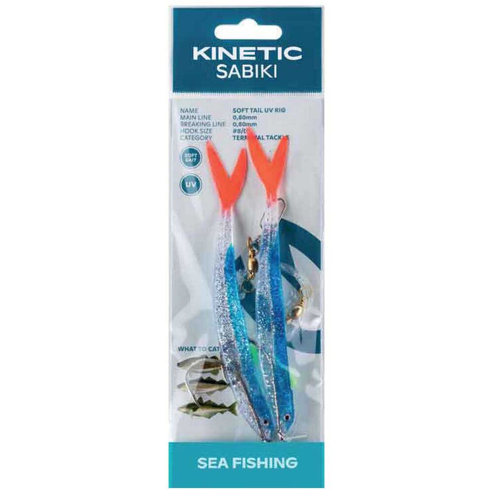 Оснастки Kinetic Sabiki Soft Tail UV, прозрачный
Оснастки Kinetic Sabiki Soft Tail UV, прозрачный