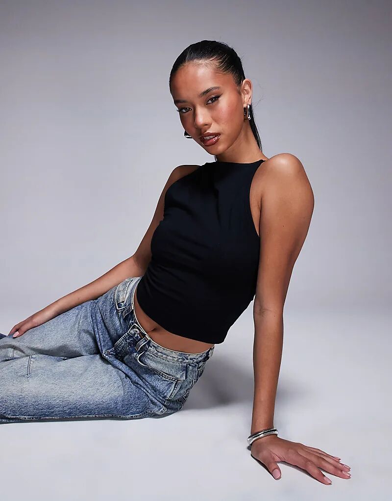 Двухслойный топ с вырезом-лодочкой в стиле 90-х годов черного цвета ASOS DESIGN
Двухслойный топ с вырезом-лодочкой в стиле 90-х годов черного цвета ASOS DESIGN