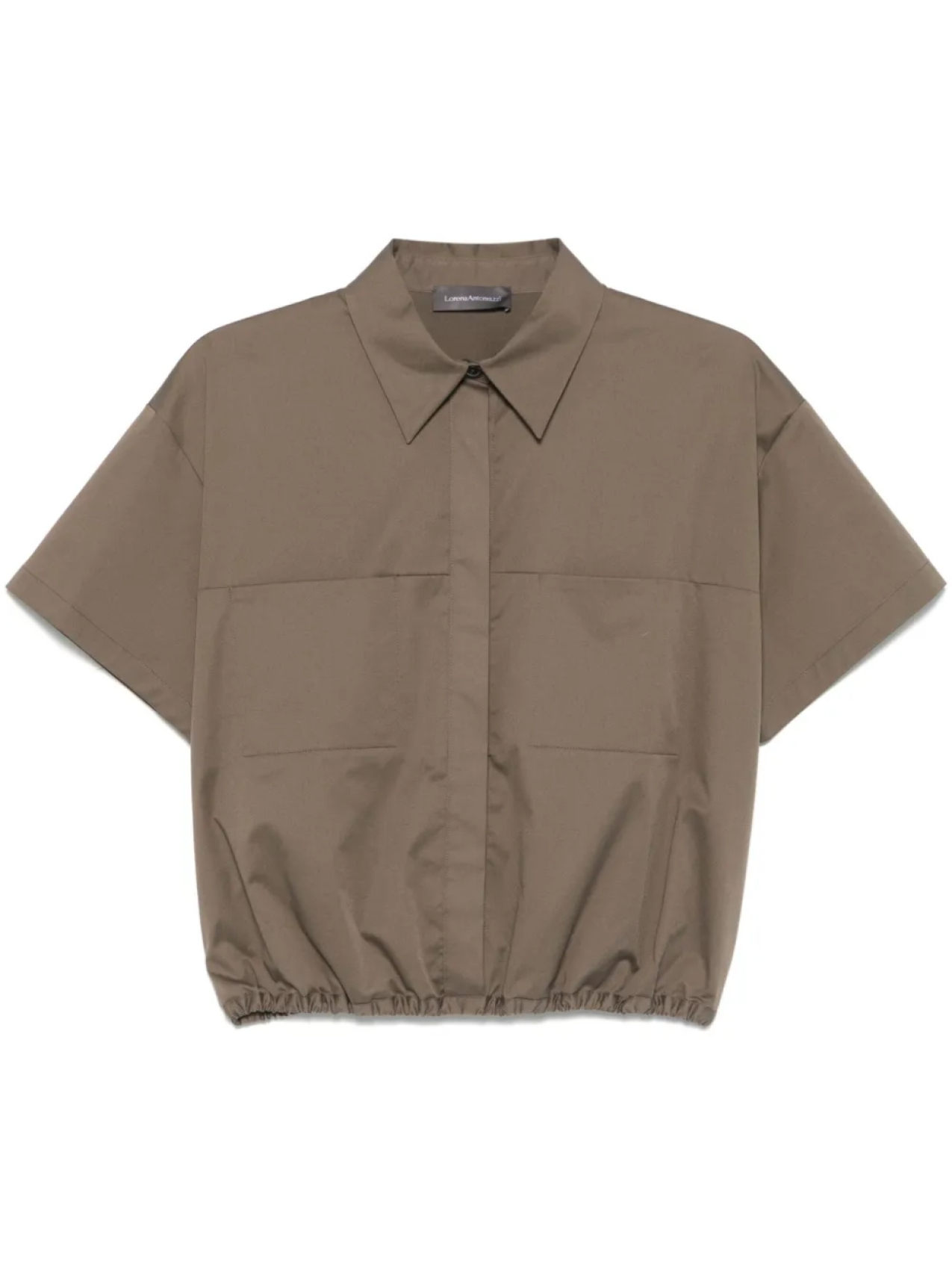 Рубашка Lorena Antoniazzi с короткими рукавами, коричневый
Рубашка Lorena Antoniazzi с короткими рукавами, коричневый