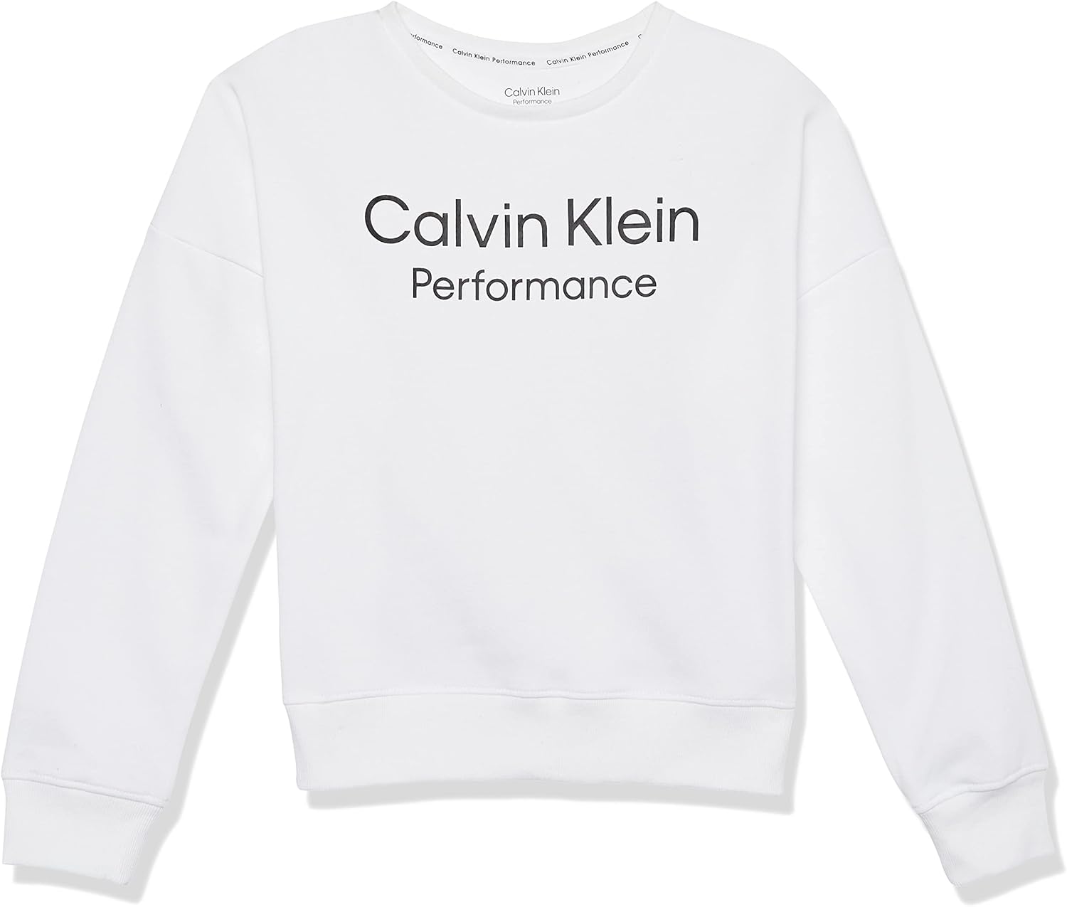 Свитшот Calvin Klein для девочек, пуловер с круглым вырезом и логотипом, без бирки внутри, White Core
Свитшот Calvin Klein для девочек, пуловер с круглым вырезом и логотипом, без бирки внутри, White Core