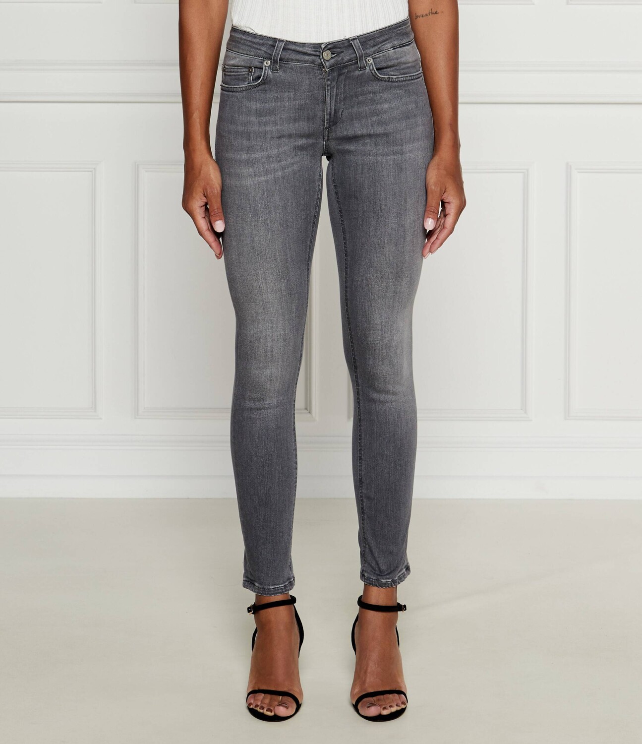 Джинсы DONDUP - made in Italy MONROE Skinny fit, серый
Джинсы DONDUP - made in Italy MONROE Skinny fit, серый