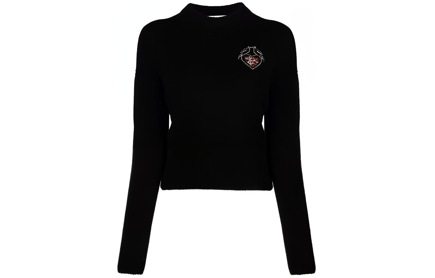 Alexander McQueen Тонкий свитер FW21 женский Black
Alexander McQueen Тонкий свитер FW21 женский Black