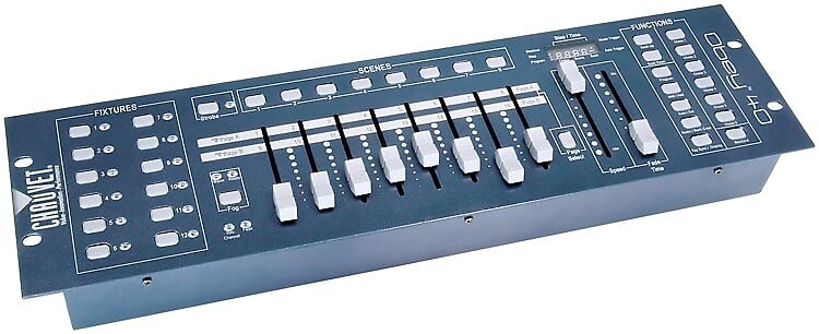 Контроллер освещения Chauvet Obey 40 Universal DMX Light Controller
Контроллер освещения Chauvet Obey 40 Universal DMX Light Controller