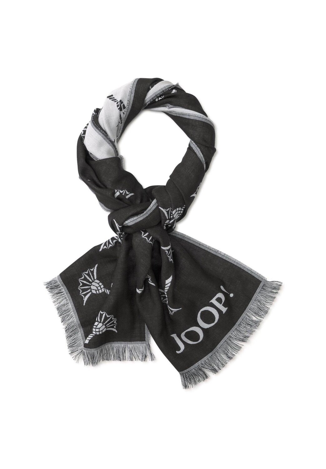Мужской шарф - Feris, тканый шарф, василек, логотип, двухцветный JOOP!, черный
Мужской шарф - Feris, тканый шарф, василек, логотип, двухцветный JOOP!, черный