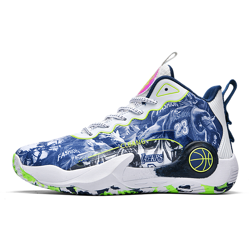 Wooden Rabbit Скользоустойчивые баскетбольные кроссовки унисекс с высоким верхом бело-голубые, цвет White Blue
Wooden Rabbit Скользоустойчивые баскетбольные кроссовки унисекс с высоким верхом бело-голубые, цвет White Blue