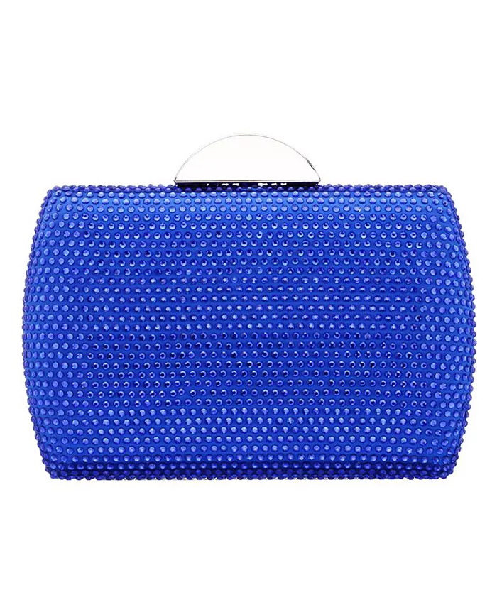 Женская кристальная сумочка-клатч Minaudiere Nina, синий
Женская кристальная сумочка-клатч Minaudiere Nina, синий