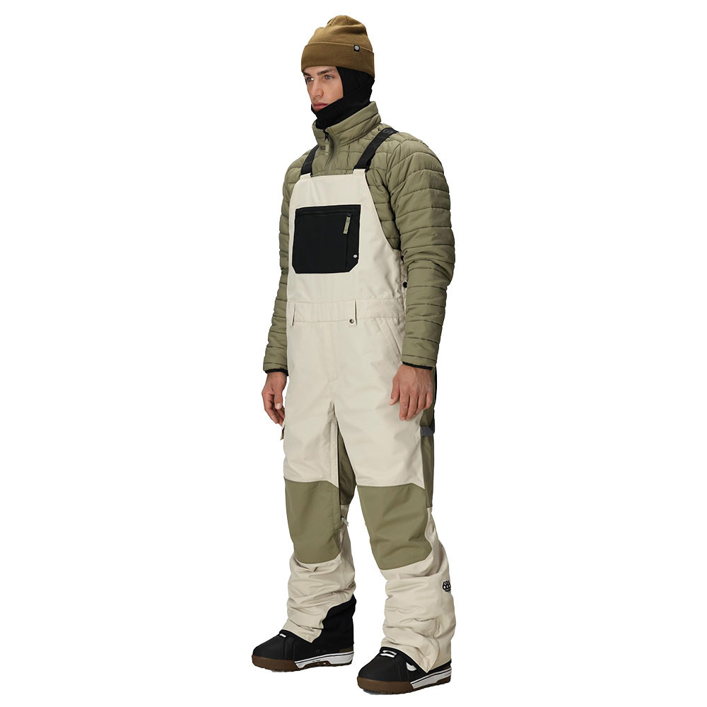 Утепленный комбинезон для сноуборда Hot Lap 686 (мужской) - зима 2025 года, Limestone Colorblock
Утепленный комбинезон для сноуборда Hot Lap 686 (мужской) - зима 2025 года, Limestone Colorblock