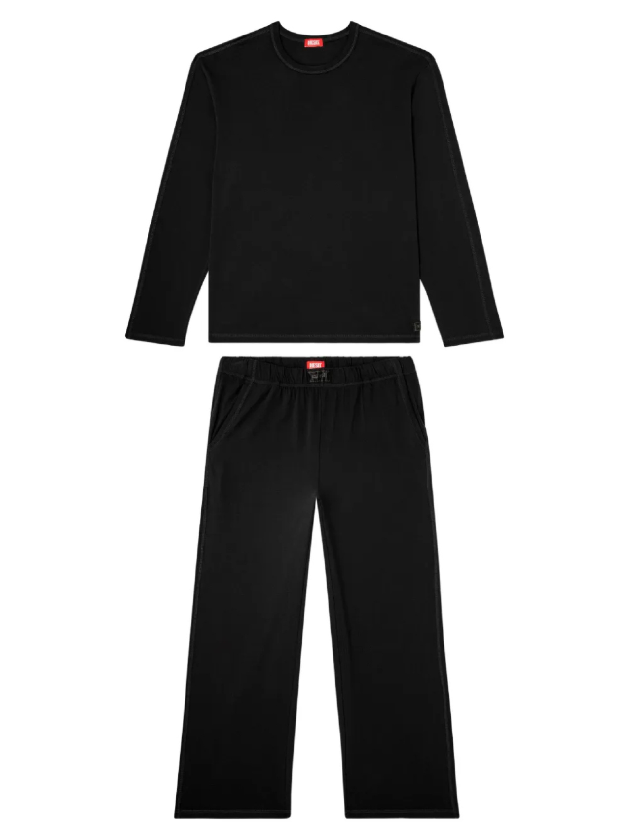 Пижамный комплект с длинными рукавами Diesel Adrian, черный
Пижамный комплект с длинными рукавами Diesel Adrian, черный
