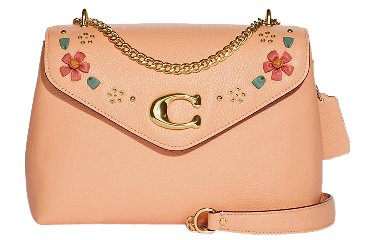 COACH Тамми Кожаная сумка через плечо крупного размера для женщин в цвете нюд розовый
COACH Тамми Кожаная сумка через плечо крупного размера для женщин в цвете нюд розовый