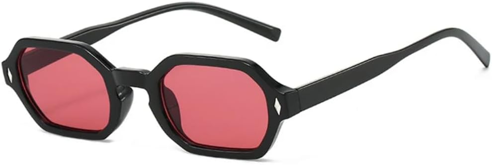 Ретро-солнцезащитные очки в форме многоугольного прямоугольника для женщин и мужчин, с защитой от УФ-излучения UV400, прозрачными градиентными линзами и ретро-оправой с заклепками (как на картинке) TVTBBVV, As the Picture
Ретро-солнцезащитные очки в форме многоугольного прямоугольника для женщин и мужчин, с защитой от УФ-излучения UV400, прозрачными градиентными линзами и ретро-оправой с заклепками (как на картинке) TVTBBVV, As the Picture