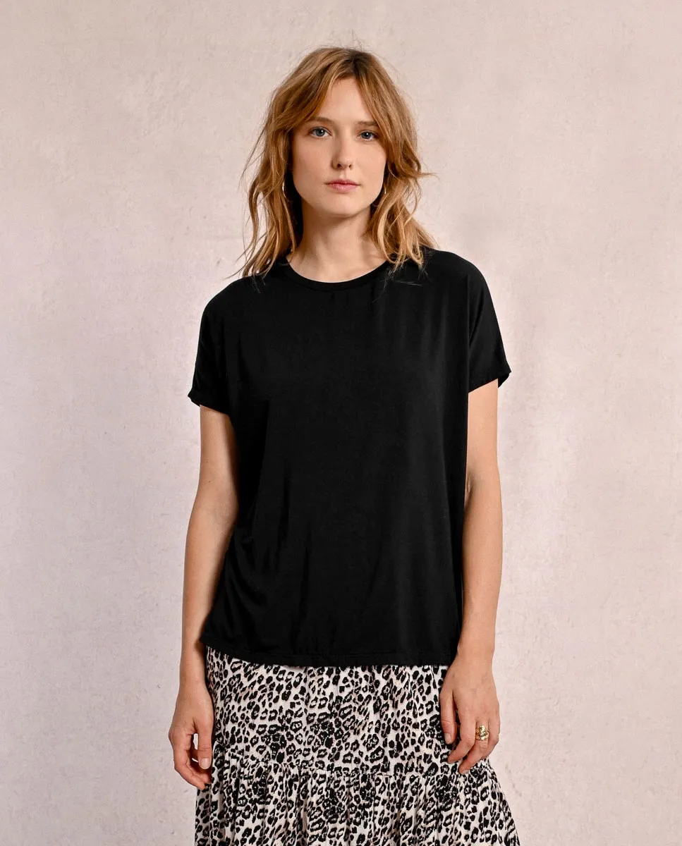 Футболка женская однотонная с коротким рукавом Molly Bracken, черный
Футболка женская однотонная с коротким рукавом Molly Bracken, черный