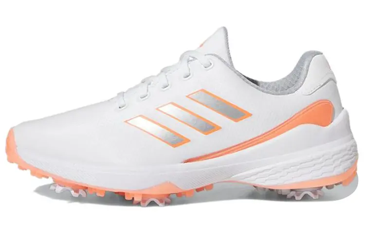 ZG23 Golf Cloud Белый Серебряный Металлик Коралловый Fusion Женский Adidas
ZG23 Golf Cloud Белый Серебряный Металлик Коралловый Fusion Женский Adidas