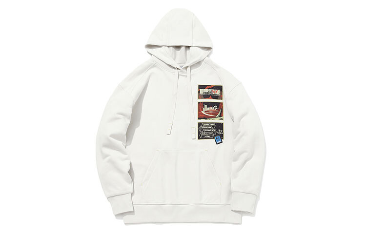 Толстовка мужская жемчужно-белая Lining, белый
Толстовка мужская жемчужно-белая Lining, белый