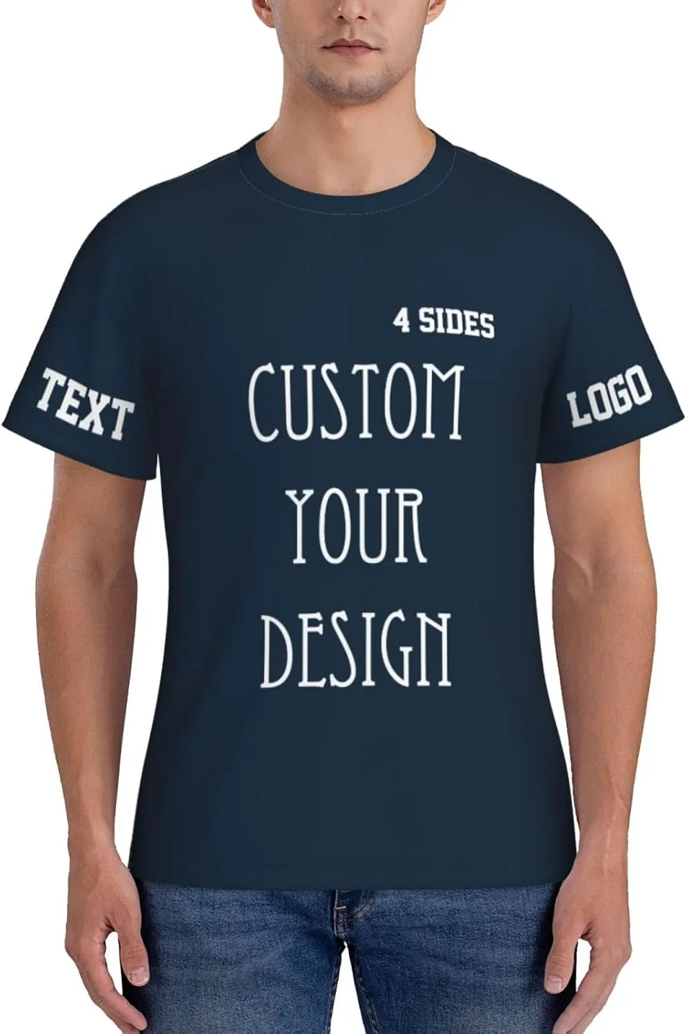 Футболка Custom T Shirts 4-Side Printable с логотипом
Футболка Custom T Shirts 4-Side Printable с логотипом