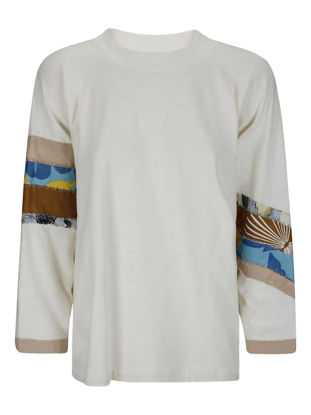 Футболка с цветочным принтом EPL, белый 
Футболка с цветочным принтом EPL, белый