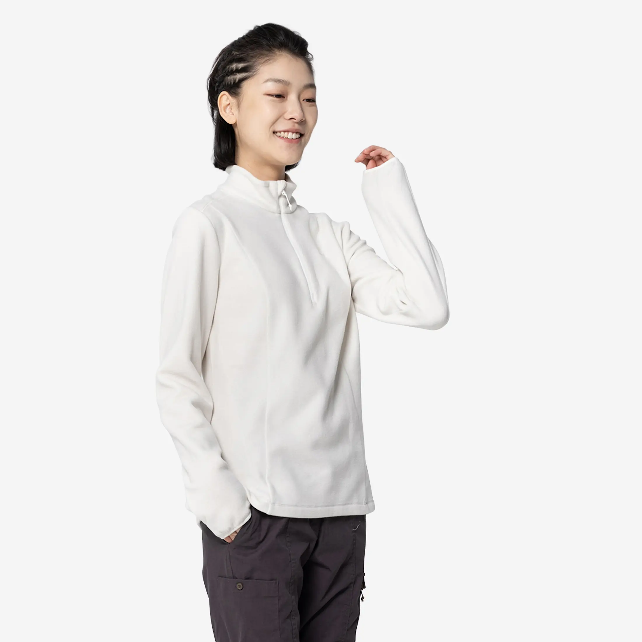 Женская флисовая куртка для горных походов Quechua MH100 бежевая
Женская флисовая куртка для горных походов Quechua MH100 бежевая