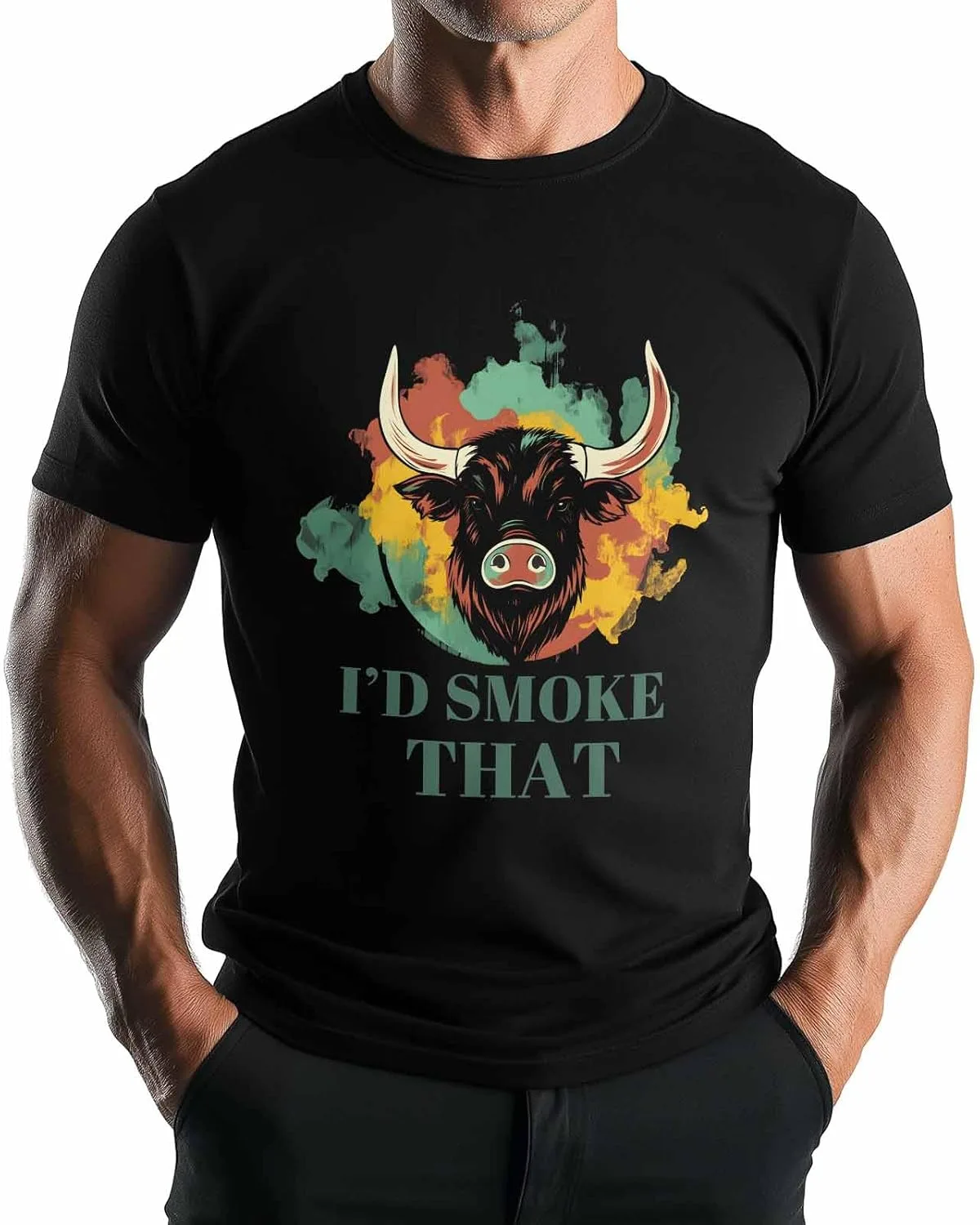 Мужская футболка с принтом Splash Ink Cow Funny Letters, короткий рукав Zadaling
Мужская футболка с принтом Splash Ink Cow Funny Letters, короткий рукав Zadaling