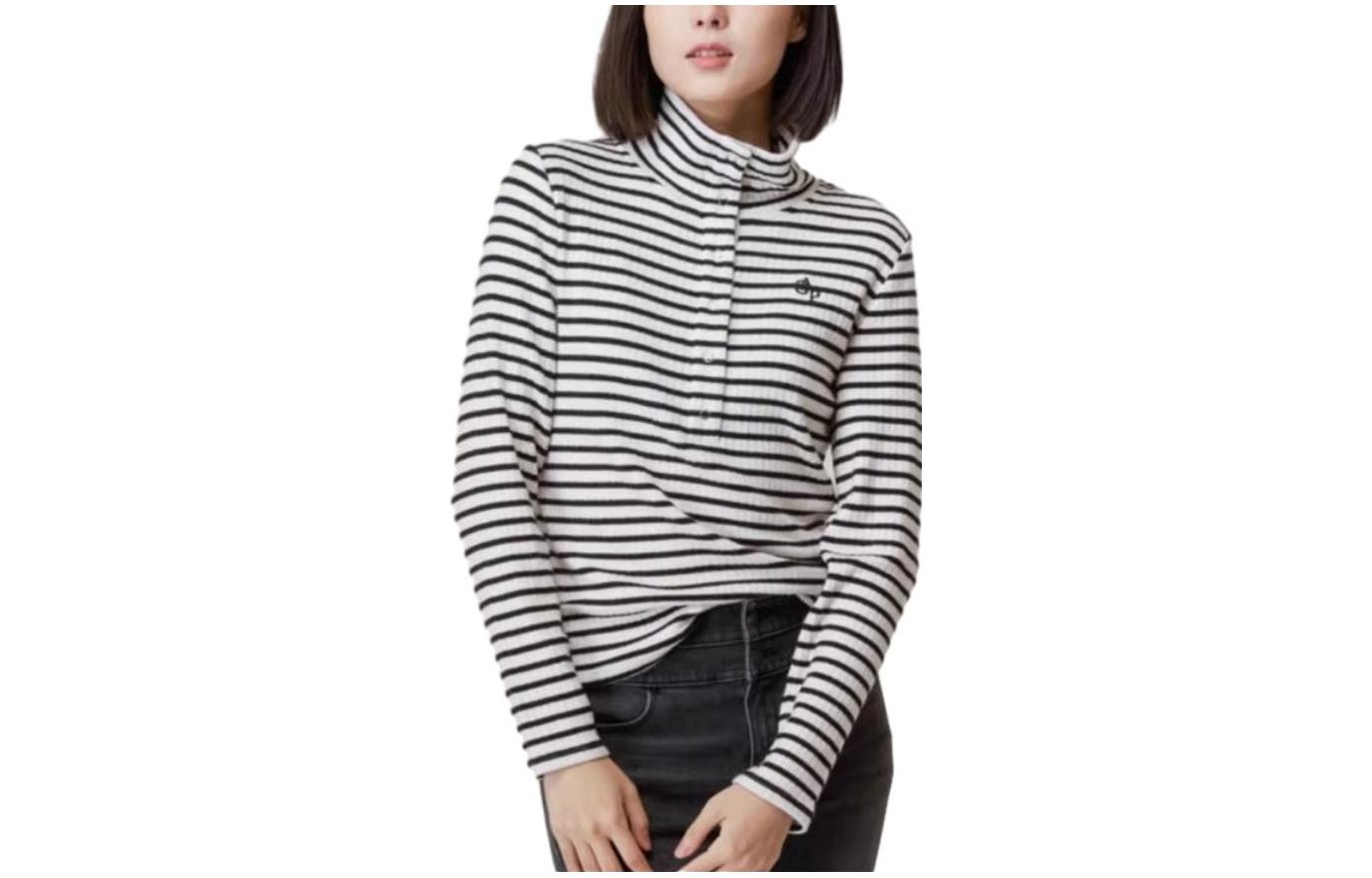 Трикотажная футболка GAP, коричневая в полоску
Трикотажная футболка GAP, коричневая в полоску