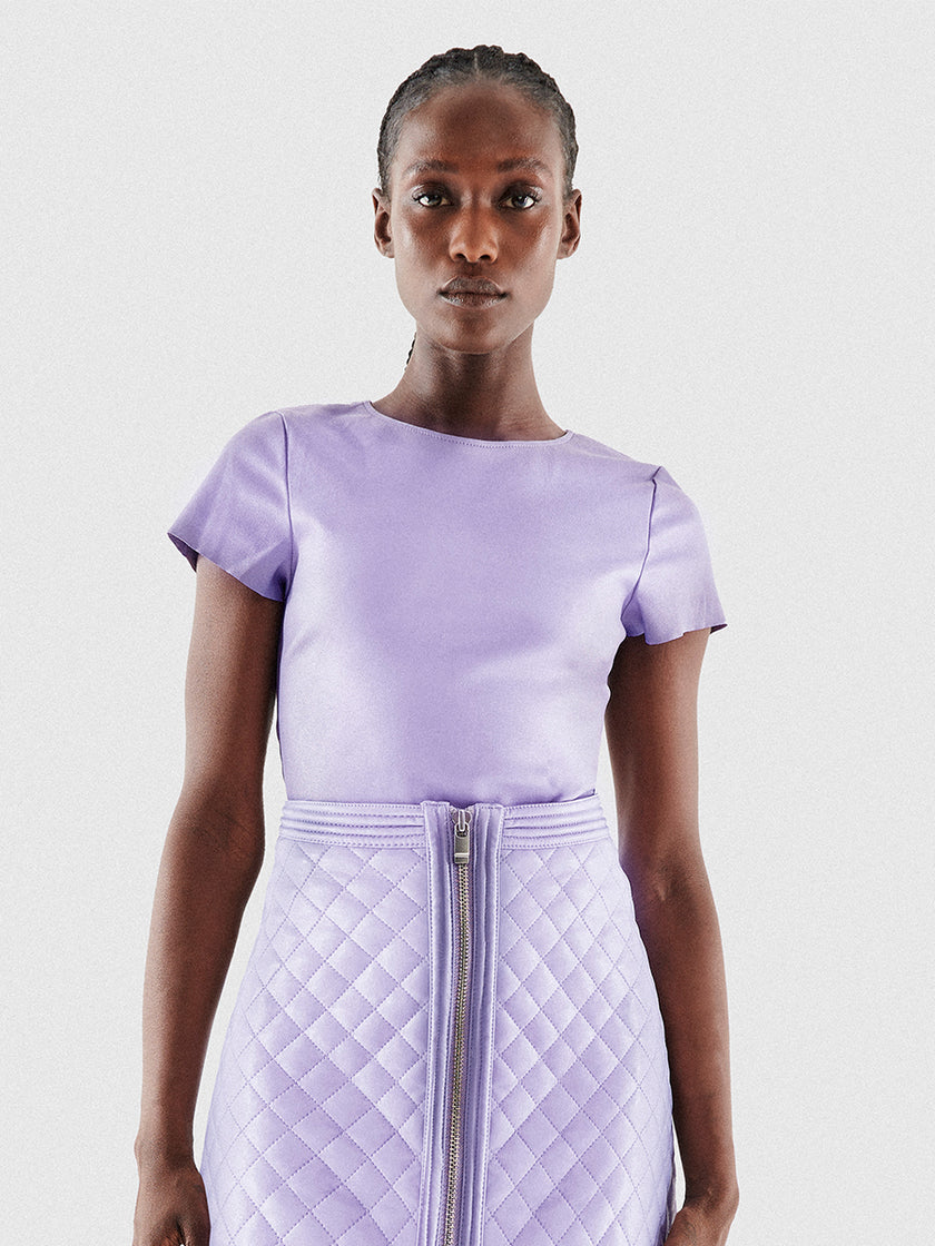 Футболка Brando из эластичной кожи As By Df, фиолетовый
Футболка Brando из эластичной кожи As By Df, фиолетовый