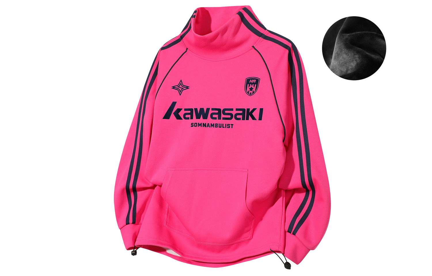 Унисекс свитшот Kawasaki, розовый
Унисекс свитшот Kawasaki, розовый