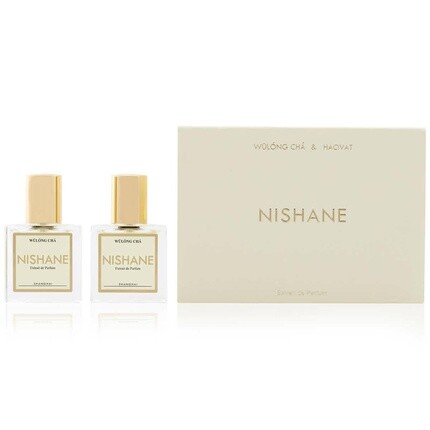 Nishane Twin Pack Hacivat and Wulong Cha Extrait De Parfum 15ml - Pack of 2
Nishane Twin Pack Hacivat and Wulong Cha Extrait De Parfum 15ml - Pack of 2