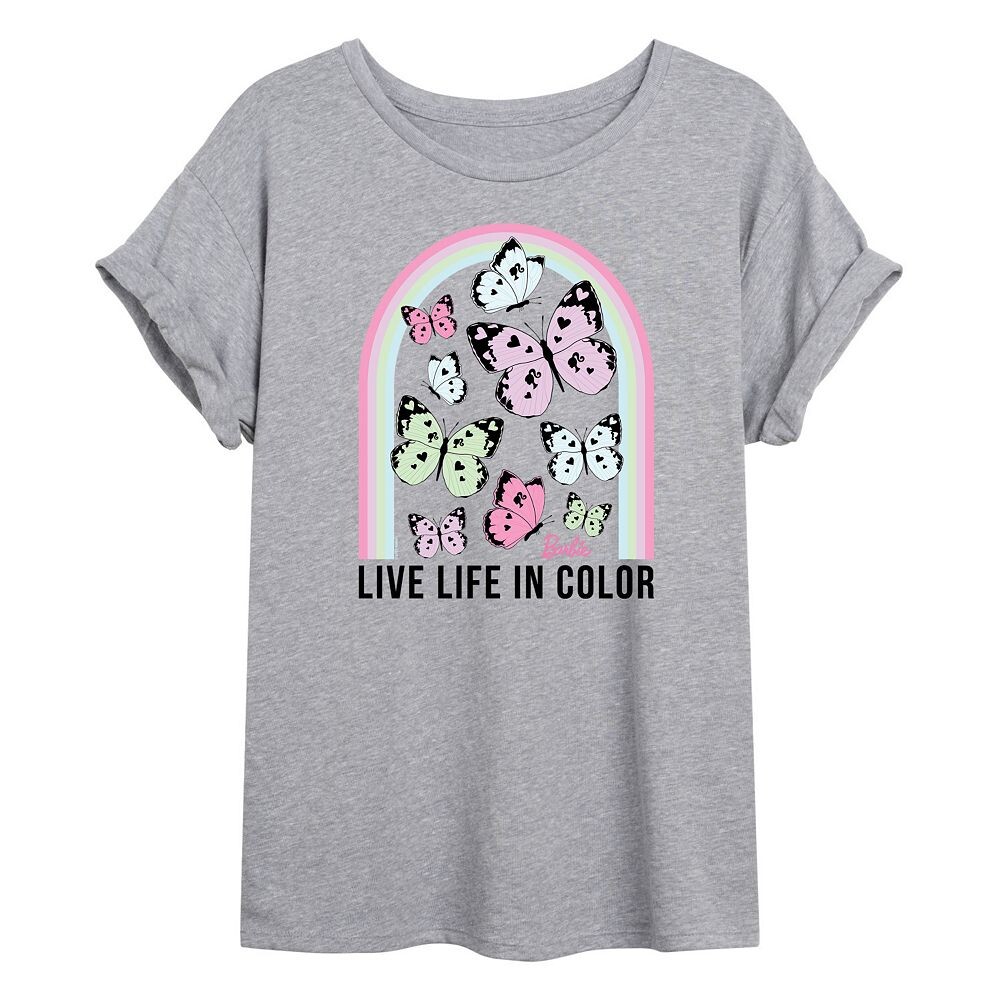 Струящаяся футболка Barbie Live Life для юниоров Licensed Character, серый
Струящаяся футболка Barbie Live Life для юниоров Licensed Character, серый