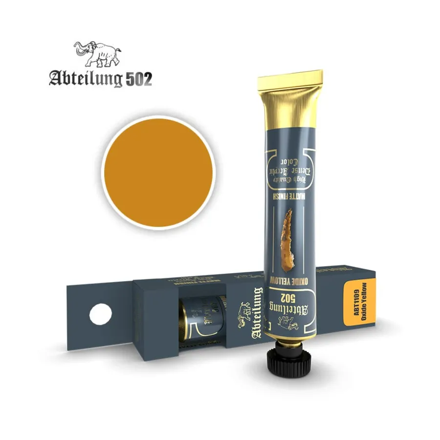 Матовое покрытие — оксидно-желтый, Abteilung 502 - Acrylics
Матовое покрытие — оксидно-желтый, Abteilung 502 - Acrylics