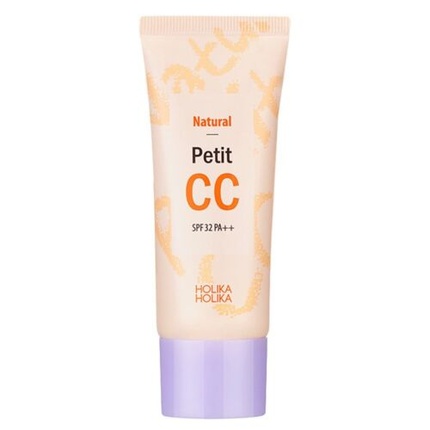 Natural Petit CC Cream SPF32PA++ тонизирующий крем для лица 30 мл HOLI Assorted
Natural Petit CC Cream SPF32PA++ тонизирующий крем для лица 30 мл HOLI Assorted