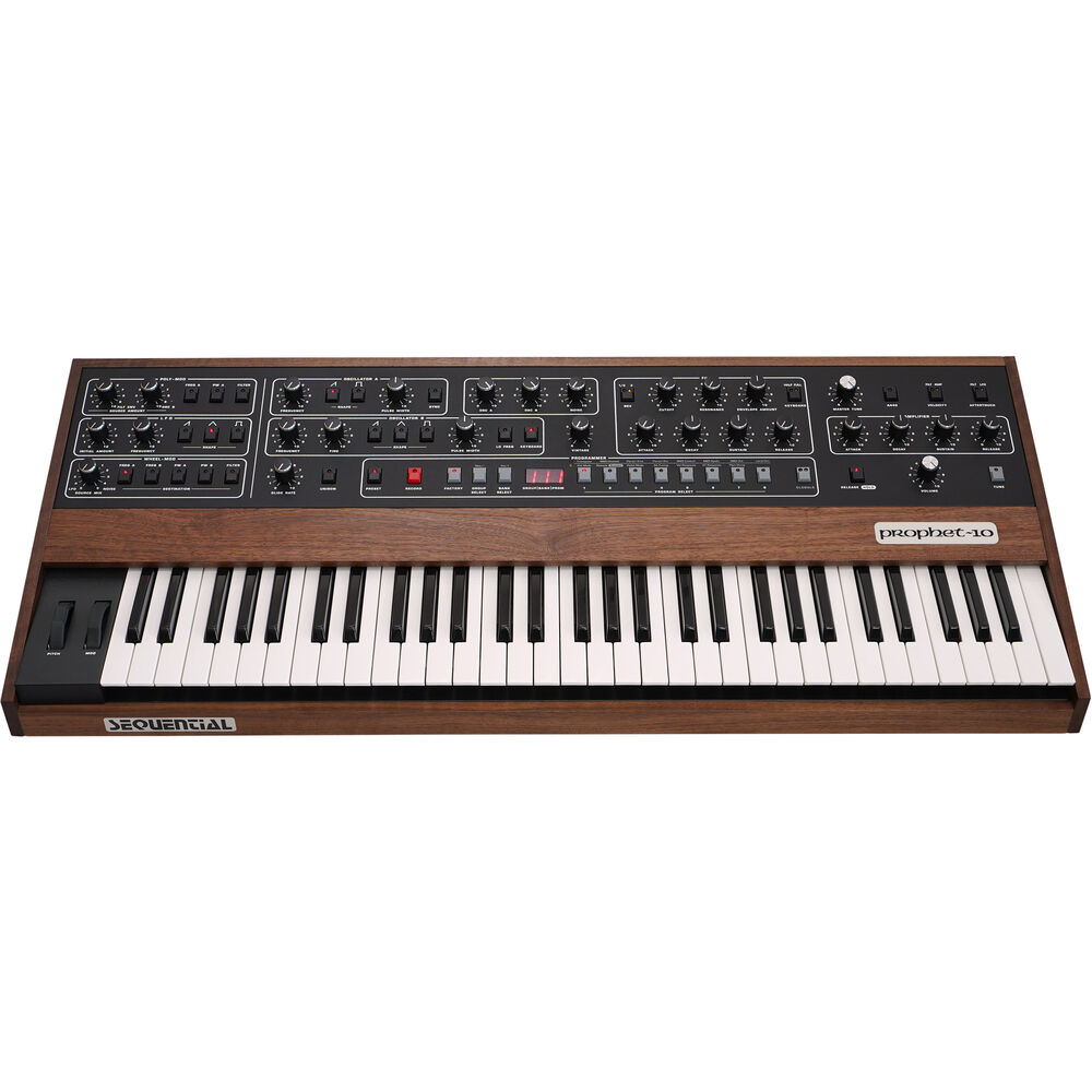 Синтезатор Sequential Prophet-10 Analog 10-Voice Polyphonic SEQ-1010
Синтезатор Sequential Prophet-10 Analog 10-Voice Polyphonic SEQ-1010