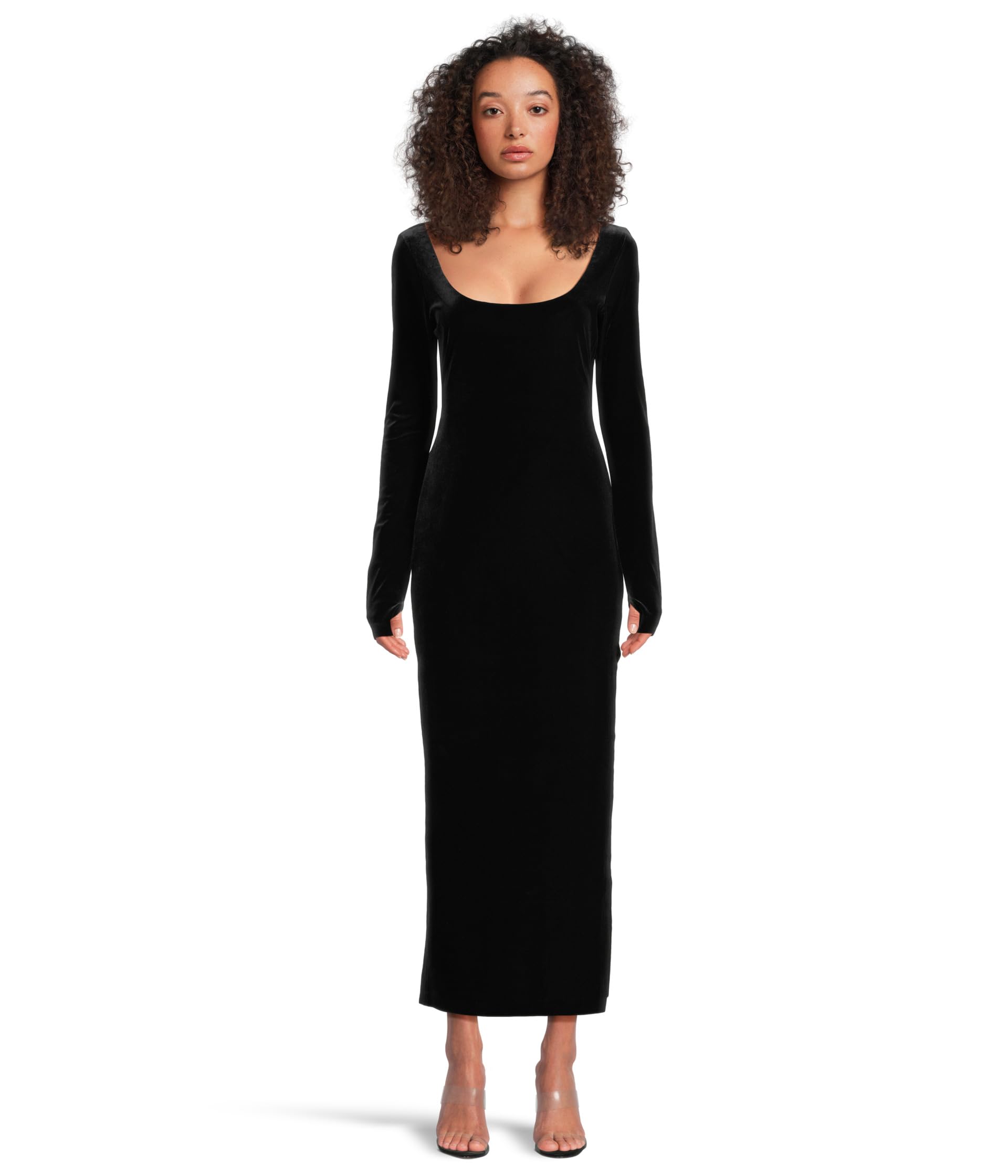 Платье Norma Kamali Long, черный
Платье Norma Kamali Long, черный