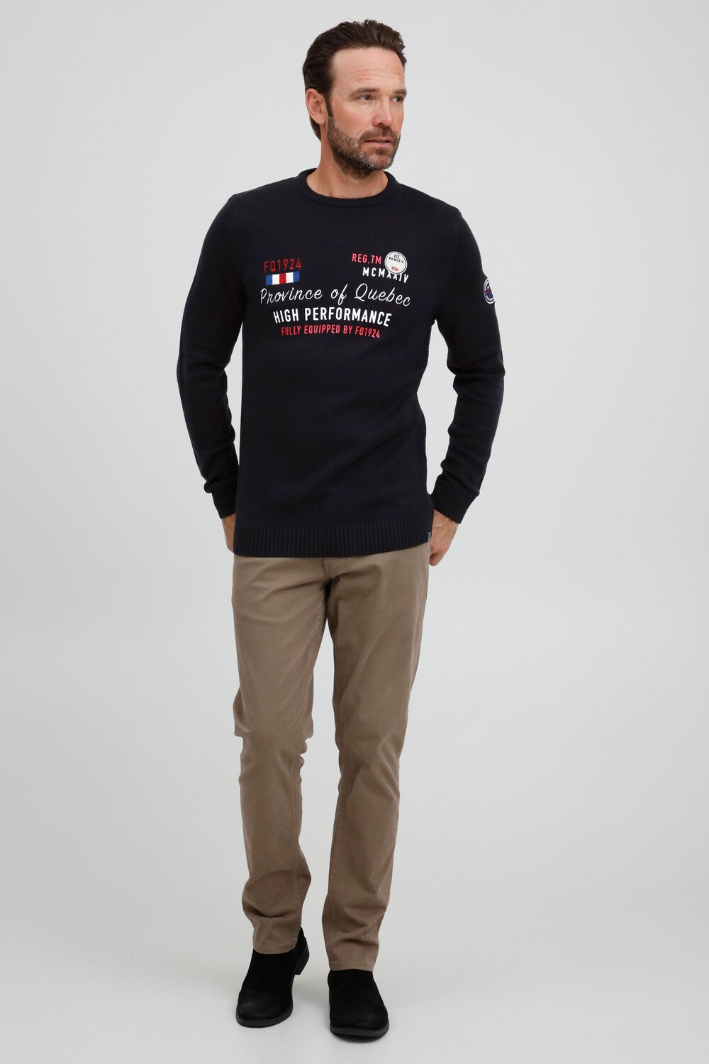 Пуловер FQ1924 Strick FQErlo, черный
Пуловер FQ1924 Strick FQErlo, черный