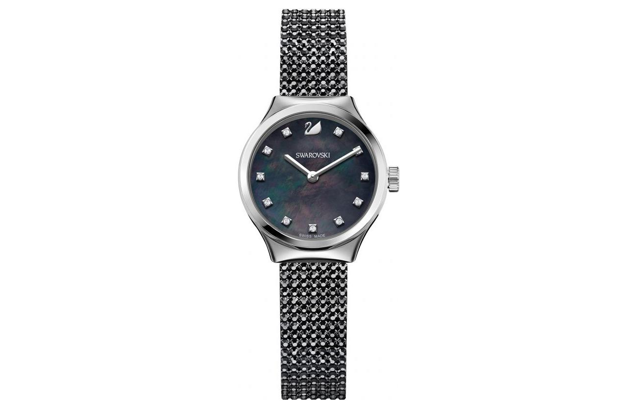 Женские часы кварцевый механизм Collection Wrist Watch нержавеющая сталь ремешок 28 мм черный циферблат Swarovski, черный Dial
Женские часы кварцевый механизм Collection Wrist Watch нержавеющая сталь ремешок 28 мм черный циферблат Swarovski, черный Dial